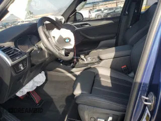 2022 BMW X3 sDrive30i with VIN 5UX43DP09N9J67075, listed as a Copart auction lot 48866855 with 0 mi miles and Salvage Title. Bid and sale history available at carsss.com. Image 7.