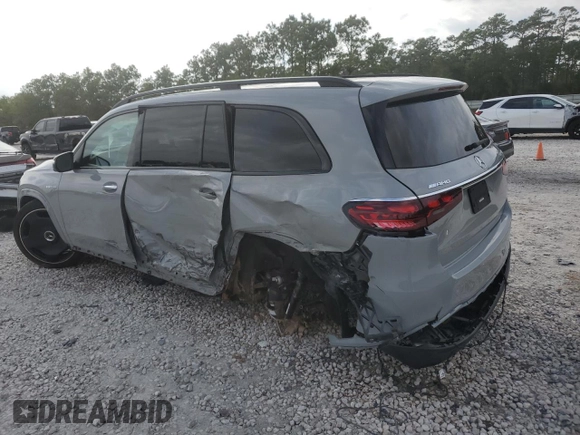 2024 Mercedes-Benz GLS 63 AMG with VIN 4JGFF8KE9RA930014, listed as a Copart auction lot 82650714 with 18,126 mi miles and Clean Title. Bid and sale history available at DreamBid. Image 2.