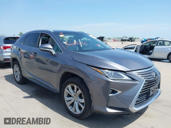 2017 Lexus RX with VIN 2T2ZZMCA0HC042934, listed as a IAAI auction lot 42007261 with 96,116 mi miles. Bid and sale history available at carsss.com. Image 1.