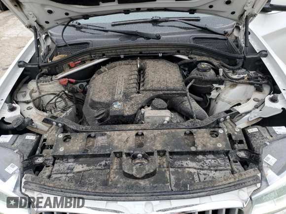 2017 BMW X3 xDrive35i with VIN 5UXWX7C59H0U40329, listed as a Copart auction lot 49296225 with 75,584 mi miles and Salvage Title. Bid and sale history available at DreamBid. Image 12.