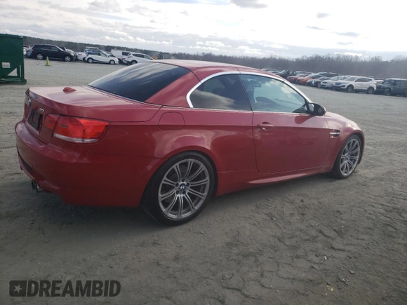 2008 BMW 3 Series M3 with VIN WBSWL93548P330085, listed as a Copart auction lot 44580405 with 91,427 mi miles and Salvage Title. Bid and sale history available at carsss.com. Image 3.