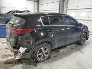 2022 Kia Sportage LX with VIN KNDPMCAC1N7947012, listed as a Copart auction lot 45595775 with 72,553 mi miles and Salvage Title. Bid and sale history available at carsss.com. Image 3.