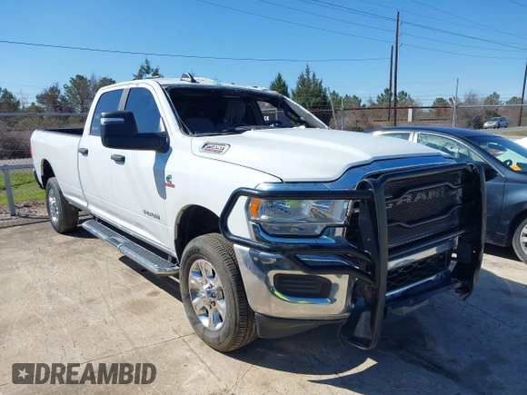 2023 Ram 2500 Big Horn with VIN 3C6UR5JL4PG514587, listed as a IAAI auction lot 41654904 with 39,607 mi miles and . Bid and sale history available at DreamBid. Image 1.