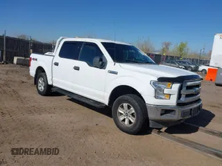 2016 Ford F-150 XLT with VIN 1FTEW1EF4GKE24156, listed as a IAAI auction lot 41959313 with 261,430 mi miles. Bid and sale history available at carsss.com. Image 1.
