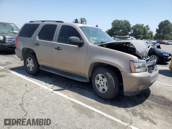 2007 Chevrolet Tahoe LS with VIN 1GNFC13J47R151058, listed as a Copart auction lot 60741285 with 210,749 mi miles and Salvage title. Bid and sale history available at DreamBid. Image 4.