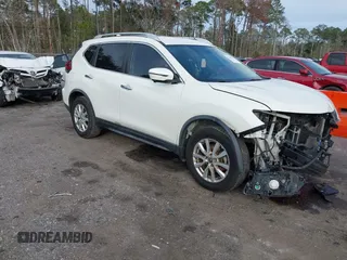 2018 Nissan Rogue S with VIN KNMAT2MT5JP594833, listed as a IAAI auction lot 38383239 with 133,466 mi miles and . Bid and sale history available at carsss.com. Image 1.