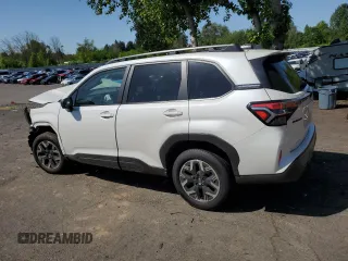 2025 Subaru Forester Premium with VIN JF2SLDBC0SH500311, listed as a Copart auction lot 55269395 with 508 mi miles and Salvage title. Bid and sale history available at DreamBid. Image 2.