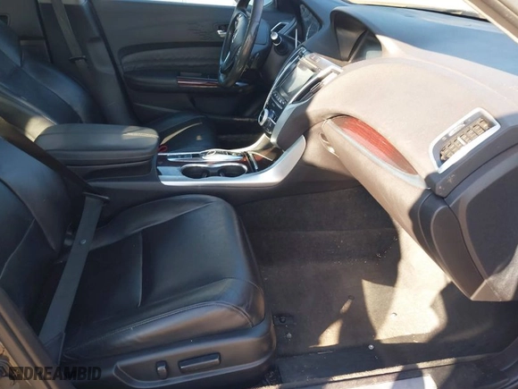 2015 Acura TLX V6 Tech with VIN 19UUB2F53FA015722, listed as a IAAI auction lot 41822269 with 202,286 mi miles. Bid and sale history available at carsss.com. Image 5.