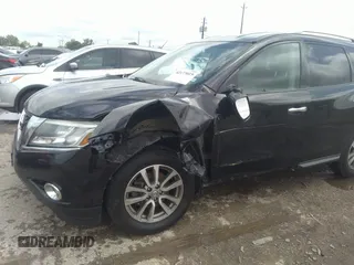 2016 Nissan Pathfinder S with VIN 5N1AR2MN8GC609563, listed as a IAAI auction lot 42173019 with 157,985 mi miles and . Bid and sale history available at DreamBid. Image 6.