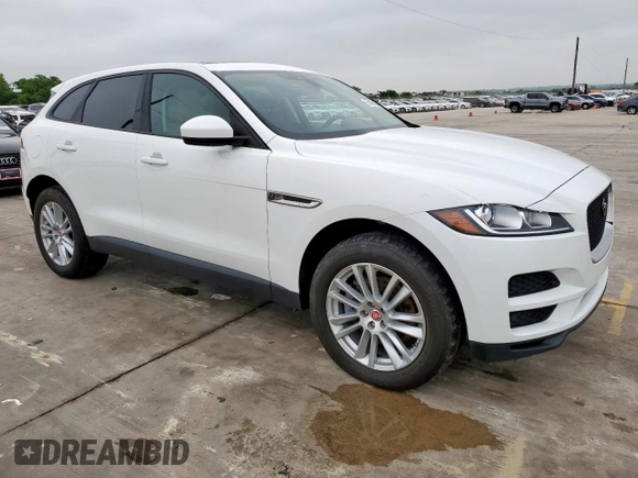 2017 Jaguar F-Pace 35t with VIN SADCS2BV1HA065476, listed as a Copart auction lot 55489435 with 132,229 mi miles and Clean Title. Bid and sale history available at DreamBid. Image 4.