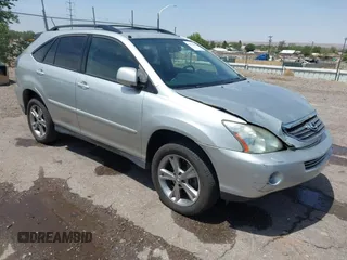 2006 Lexus RX 400h z VIN JTJHW31U060031145, wystawiony jako IAAI lot #42505406 z przebiegiem 155 403 mil mil oraz . Historia ofert i sprzedaży dostępna na DreamBid. Obrazek 1.