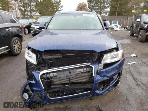 2016 Audi SQ5 Premium Plus with VIN WA1CGBFP2GA001562, listed as a Copart auction lot 43402663 with 0 mi miles. Bid and sale history available at carsss.com. Image 5.