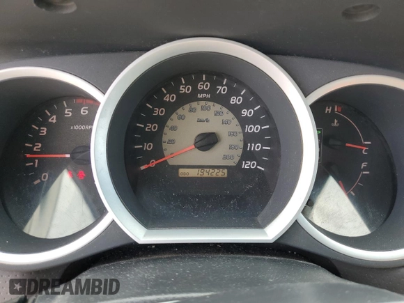 2010 Toyota Tacoma with VIN 5TENX4CN5AZ680916, listed as a Copart auction lot 48574545 with 194,225 mi miles and Salvage Title. Bid and sale history available at carsss.com. Image 9.