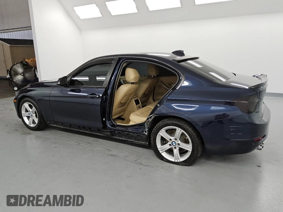 2013 BMW 3 Series 328i with VIN WBA3A5C50DF603562, listed as a Copart auction lot 58589135 with 112,150 mi miles and Salvage title. Bid and sale history available at DreamBid. Image 2.