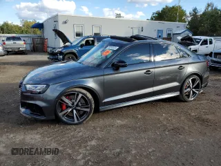 2019 Audi RS 3 z VIN WUABWGFFXKA900268, wystawiony jako Copart lot #75316324 z przebiegiem 22 137 mil mil oraz Szkody całkowita. Historia ofert i sprzedaży dostępna na DreamBid. Obrazek 1.