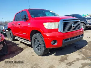 2010 Toyota Tundra 4WD Truck LTD with VIN 5TFHW5F13AX119894, listed as a IAAI auction lot 41739268 with 213,949 mi miles. Bid and sale history available at carsss.com. Image 1.
