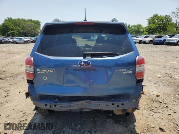 2015 Subaru Forester Touring with VIN JF2SJAWCXFH559970, listed as a Copart auction lot 62570395 with 87,779 mi miles and Salvage title. Bid and sale history available at DreamBid. Image 6.