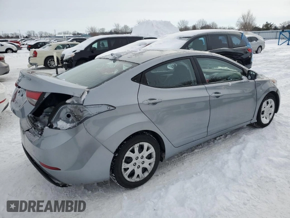 2016 Hyundai Elantra SE with VIN 5NPDH4AE5GH670880, listed as a Copart auction lot 45623825 with 108,825 mi miles and Clean title. Bid and sale history available at DreamBid. Image 3.