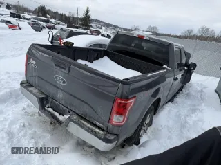 2016 Ford F-150 XLT with VIN 1FTFW1EFXGFA74075, listed as a Copart auction lot 46610525 with Not Provided miles and Salvage Title. Bid and sale history available at carsss.com. Image 3.