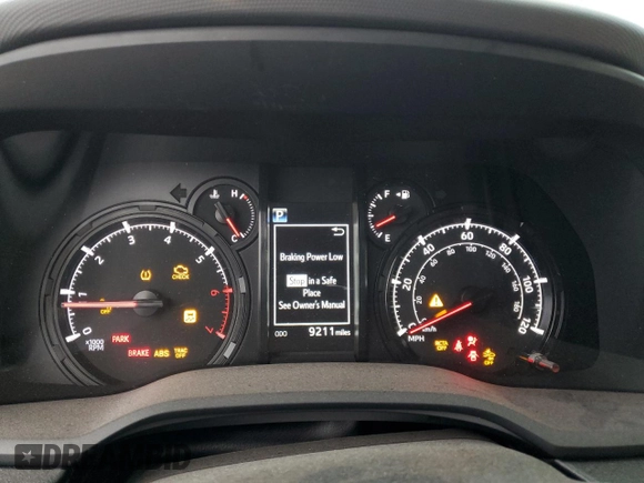 2023 Toyota 4Runner SR5 with VIN JTEMU5JR9P6174216, listed as a Copart auction lot 48993335 with 9,211 mi miles and Salvage title. Bid and sale history available at DreamBid. Image 9.