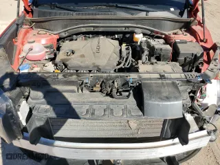 2023 Hyundai Santa Fe SEL with VIN 5NMS34AJ4PH596481, listed as a Copart auction lot 43312605 with 18,037 mi miles and Salvage Title. Bid and sale history available at carsss.com. Image 12.