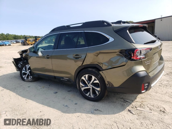 2022 Subaru Outback Limited with VIN 4S4BTANC8N3245350, listed as a Copart auction lot 59343795 with 73,642 mi miles and Salvage title. Bid and sale history available at DreamBid. Image 2.