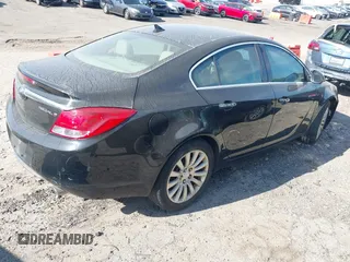 2013 Buick Regal Turbo Premium 1 with VIN 2G4GS5EV6D9126672, listed as a IAAI auction lot 42008984 with 154,042 mi miles. Bid and sale history available at carsss.com. Image 4.