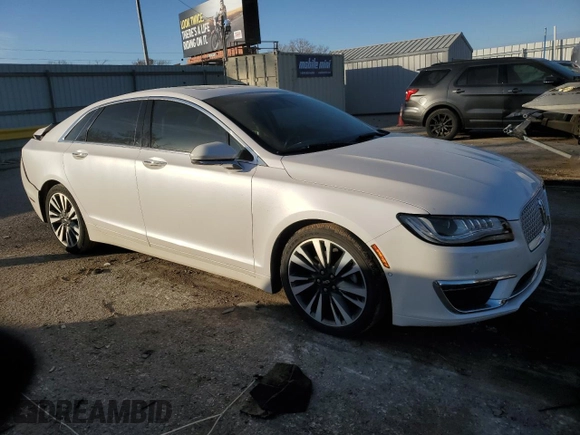 2020 Lincoln MKZ Reserve with VIN 3LN6L5E92LR603196, listed as a Copart auction lot 83011114 with 26,585 mi miles and Salvage title. Bid and sale history available at DreamBid. Image 4.