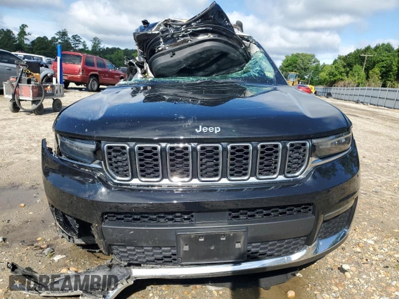 2021 Jeep Grand Cherokee Limited with VIN 1C4RJKBG8M8189045, listed as a Copart auction lot 57964365 with Not provided miles and Salvage title. Bid and sale history available at DreamBid. Image 5.