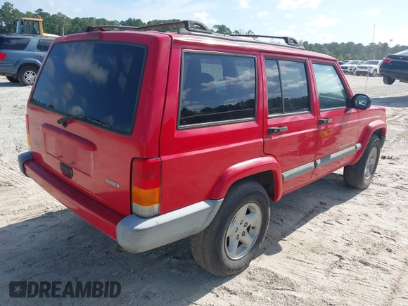 2001 Jeep Cherokee Sport z VIN 1J4FT48S01L508039, wystawiony jako IAAI lot #42743009 z przebiegiem 200 074 mil mil oraz . Historia ofert i sprzedaży dostępna na DreamBid. Obrazek 4.