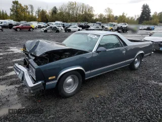 1986 Chevrolet El Camino z VIN 3GCCW80Z5GS902512, wystawiony jako Copart lot #78267624 z przebiegiem 15 481 mil mil oraz Szkoda całkowita • Salvage title. Historia ofert i sprzedaży dostępna na DreamBid. Obrazek 1.