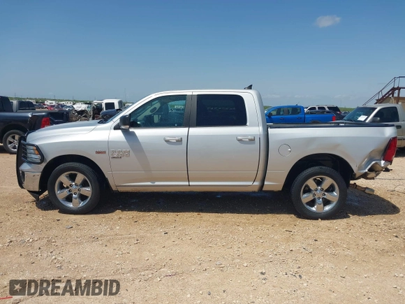 2019 Ram 1500 Big Horn with VIN 1C6RR6LT9KS564282, listed as a IAAI auction lot 42470182 with 186,902 mi miles and . Bid and sale history available at DreamBid. Image 14.
