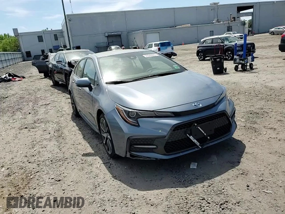 2022 Toyota Corolla SE with VIN 5YFS4MCE4NP110638, listed as a Copart auction lot 53544485 with 22,905 mi miles and Salvage Title. Bid and sale history available at DreamBid. Image 13.