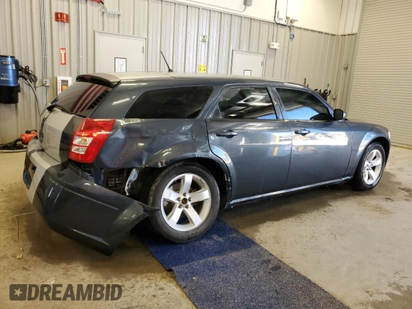 2008 Dodge Magnum z VIN 2D4FV47T68H130460, wystawiony jako Copart lot #50077235 z przebiegiem 135 648 mil mil oraz Czysty tytuł • Clean title. Historia ofert i sprzedaży dostępna na DreamBid. Obrazek 3.