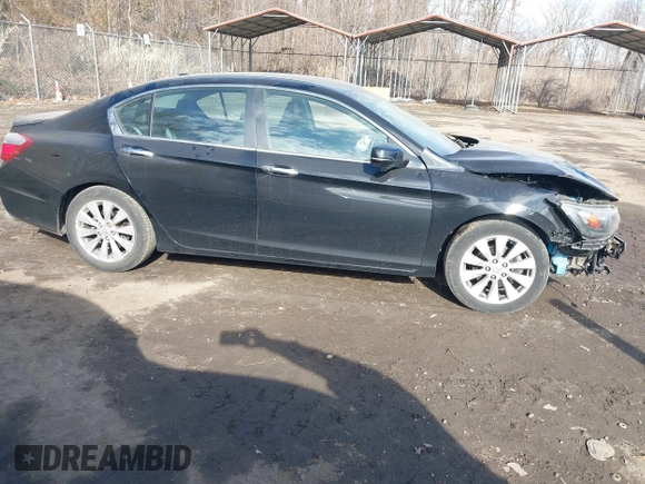 2014 Honda Accord EX-L with VIN 1HGCR2F81EA217717, listed as a IAAI auction lot 41660980 with 138,163 mi miles and . Bid and sale history available at carsss.com. Image 13.