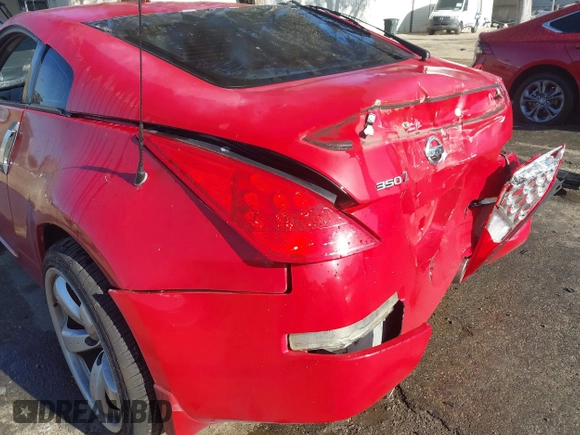 2007 Nissan 350Z Touring with VIN JN1BZ34E87M550297, listed as a IAAI auction lot 41993683 with 127,973 mi miles. Bid and sale history available at carsss.com. Image 13.