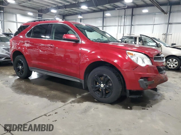 2014 Chevrolet Equinox LT with VIN 1GNFLFEK6EZ110088, listed as a Copart auction lot 52884965 with 154,193 mi miles and Salvage Title. Bid and sale history available at DreamBid. Image 4.