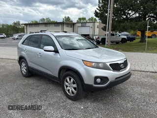 2012 Kia Sorento LX with VIN 5XYKT3A65CG211116, listed as a Copart auction lot 54499445 with 121,173 mi miles and Clean Title. Bid and sale history available at carsss.com. Image 1.