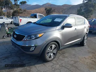 2015 Kia Sportage EX with VIN KNDPCCAC5F7723553, listed as a IAAI auction lot 40984662 with 44,227 mi miles and . Bid and sale history available at DreamBid. Image 19.
