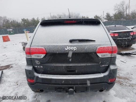2013 Jeep Grand Cherokee Limited with VIN 1C4RJFBT4DC567444, listed as a IAAI auction lot 41300410 with 121,665 mi miles. Bid and sale history available at carsss.com. Image 17.