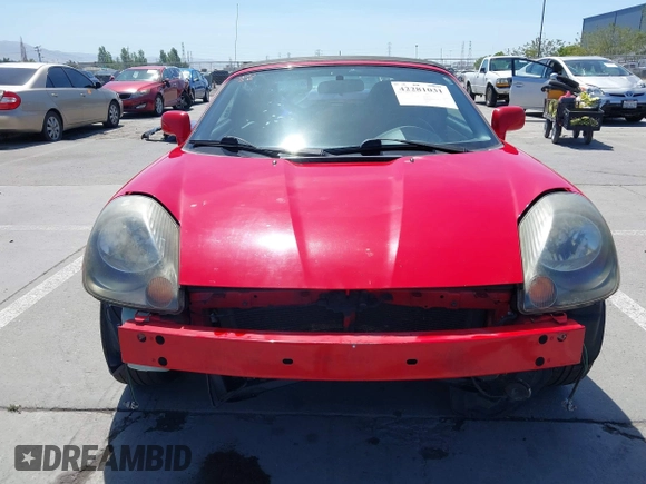 2000 Toyota MR2 z VIN JTDFR3207Y0021485, wystawiony jako IAAI lot #42281031 z przebiegiem 133 064 mil mil oraz . Historia ofert i sprzedaży dostępna na DreamBid. Obrazek 12.