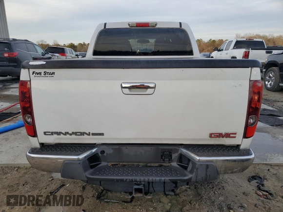 2012 GMC Canyon SLE1 with VIN 1GTD5MFE1C8122305, listed as a Copart auction lot 42925195 with 167,462 mi miles and Salvage Title. Bid and sale history available at carsss.com. Image 6.