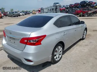 2017 Nissan Sentra SV with VIN 3N1AB7AP5HY324665, listed as a IAAI auction lot 41883100 with 95,872 mi miles. Bid and sale history available at carsss.com. Image 4.