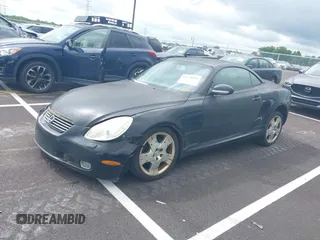 2004 Lexus SC with VIN JTHFN48Y940059470, listed as a IAAI auction lot 42139871 with 184,558 mi miles. Bid and sale history available at carsss.com. Image 2.