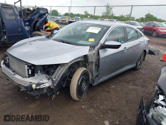 2019 Honda Civic EX-L z VIN 19XFC1F70KE000277, wystawiony jako IAAI lot #42322930 z przebiegiem 84 366 mil mil oraz . Historia ofert i sprzedaży dostępna na DreamBid. Obrazek 18.