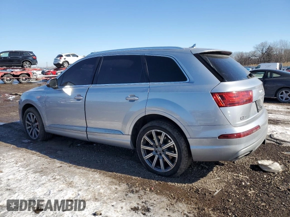2019 Audi Q7 Premium Plus with VIN WA1LAAF7XKD022369, listed as a Copart auction lot 46038795 with 62,620 mi miles and Salvage title. Bid and sale history available at DreamBid. Image 2.