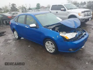 2011 Ford Focus SEL with VIN 1FAHP3HN5BW193929, listed as a IAAI auction lot 41964600 with 86,552 mi miles. Bid and sale history available at carsss.com. Image 1.