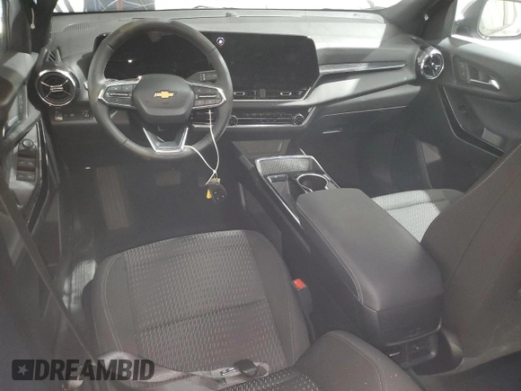 2025 Chevrolet Equinox FWD LT with VIN 3GNAXHEG3SL212974, listed as a Copart auction lot 54550725 with 8,158 mi miles and Clean Title. Bid and sale history available at DreamBid. Image 8.