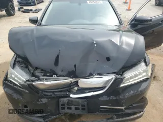 2015 Acura TLX with VIN 19UUB1F33FA024462, listed as a Copart auction lot 60557835 with 173,738 mi miles and Salvage title. Bid and sale history available at DreamBid. Image 11.