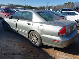 2002 Mitsubishi Diamante LS with VIN 6MMAP67PX2T002710, listed as a IAAI auction lot 41244987 with 135,039 mi miles. Bid and sale history available at carsss.com. Image 3.